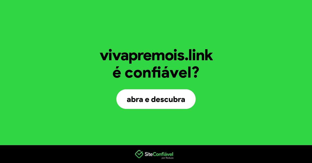 O site vivapremois.link é confiável?
