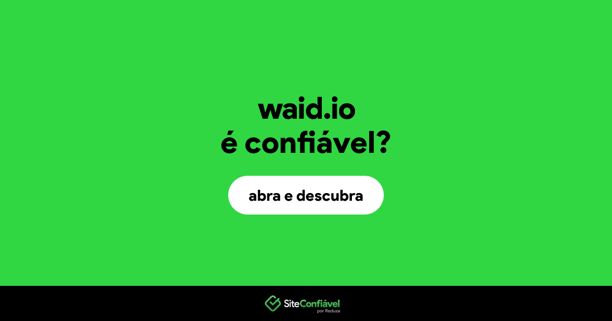 O site waid.io é confiável?