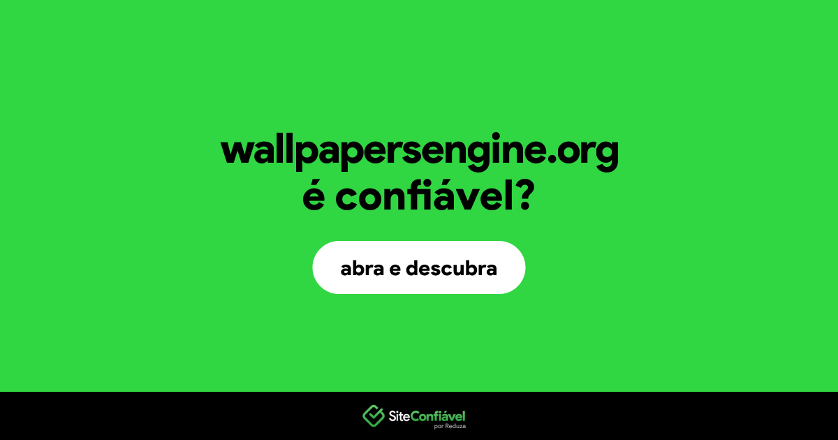 O site wallpapersengine.org é confiável?