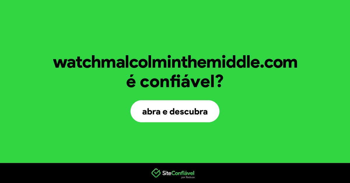 O site watchmalcolminthemiddle.com é confiável?