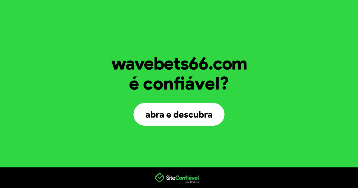 O site wavebets66.com é confiável?