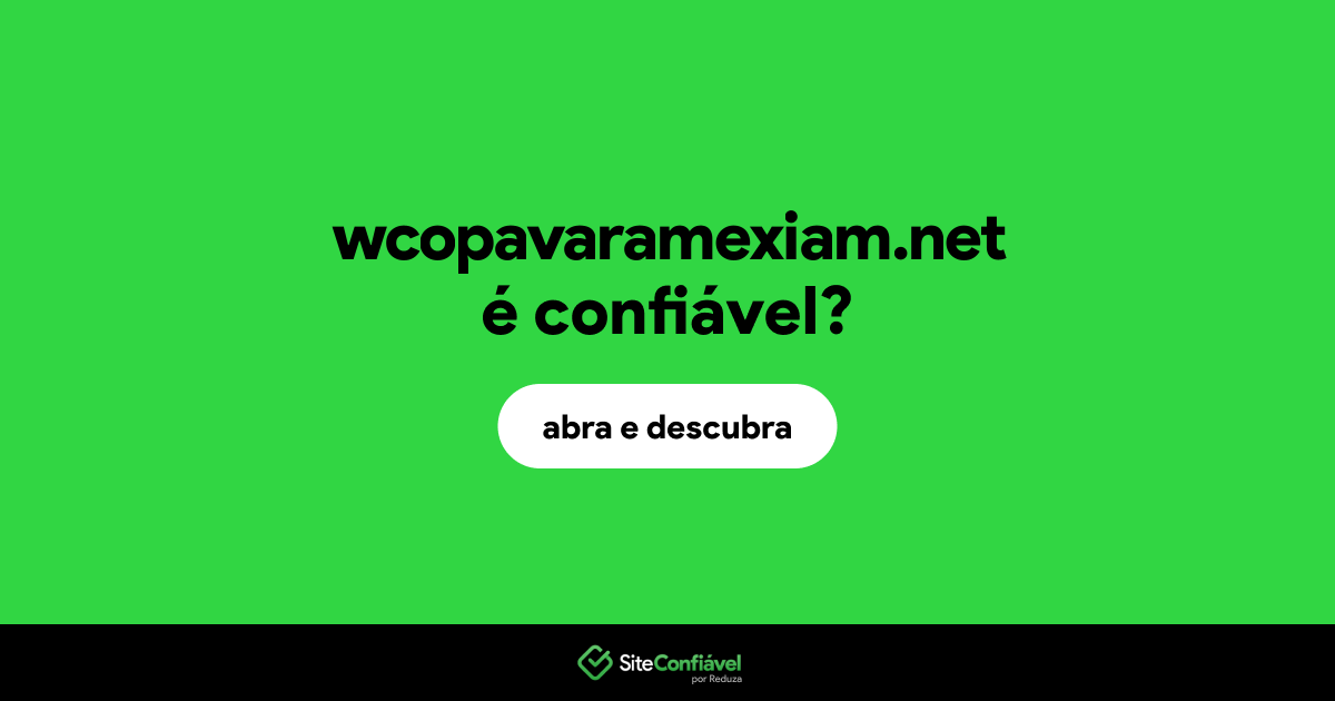 O site wcopavaramexiam.net é confiável?