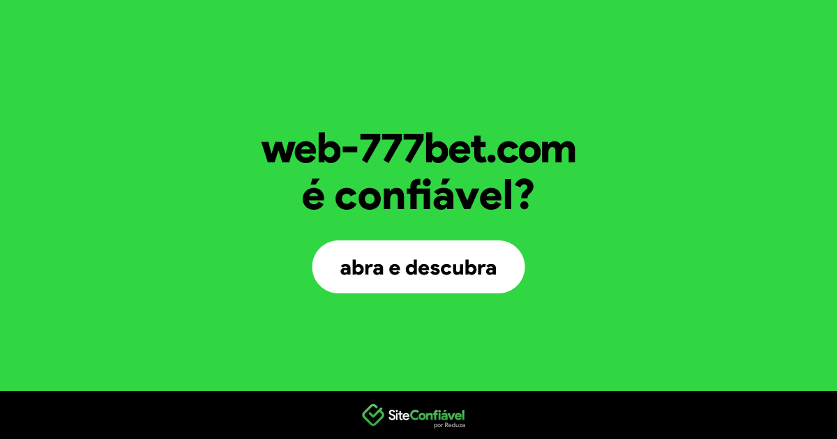 O site web-777bet.com é confiável?