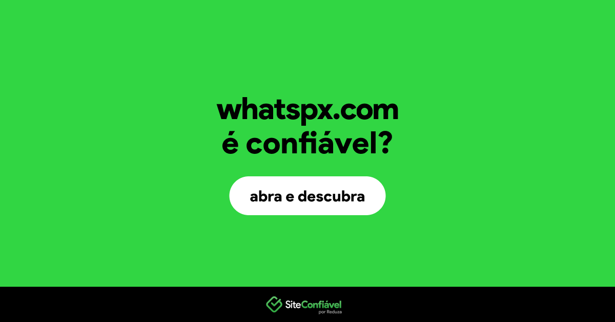 O site whatspx.com é confiável?