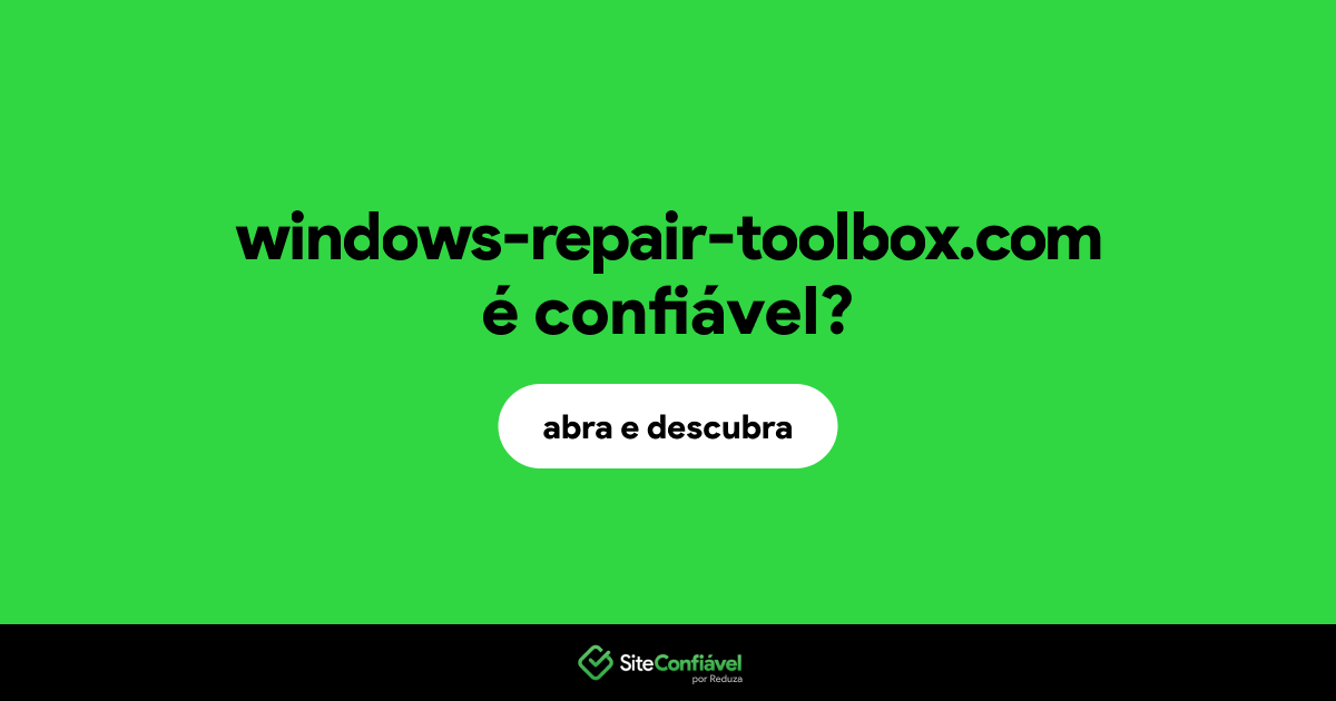 O site windows-repair-toolbox.com é confiável?
