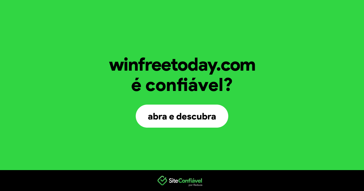 O site winfreetoday.com é confiável?