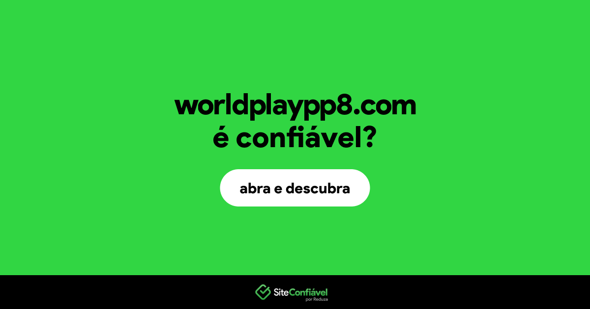 O site worldplaypp8.com é confiável?