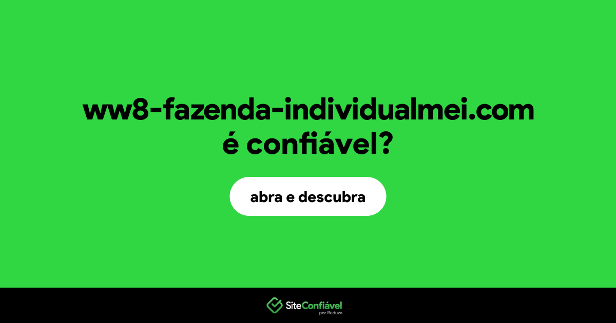 O site ww8-fazenda-individualmei.com é confiável?