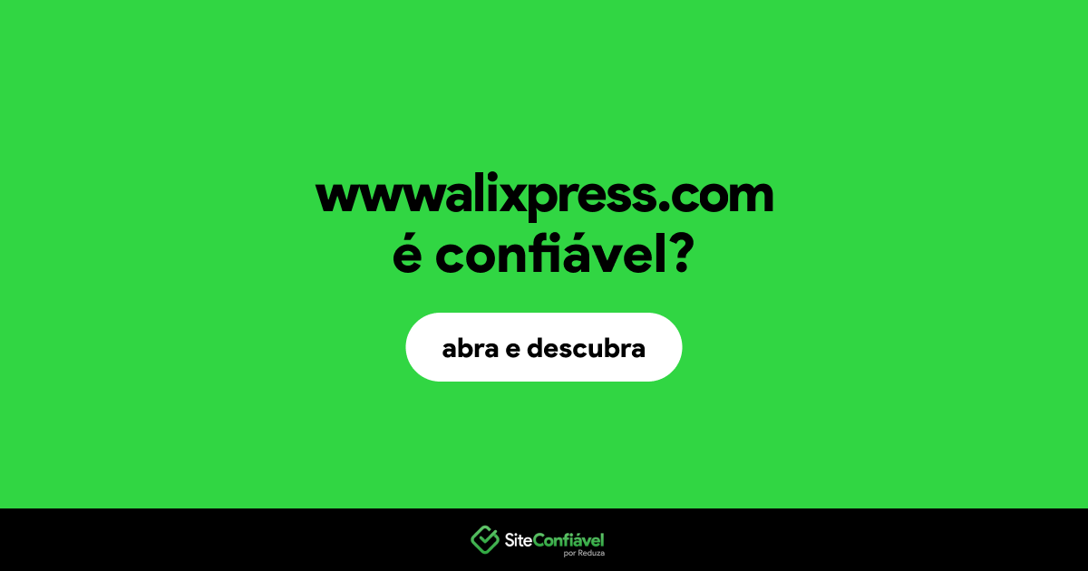 O site wwwalixpress.com é confiável?