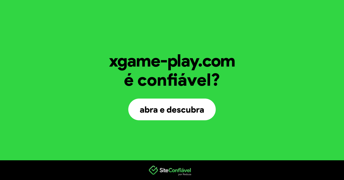 O site xgame-play.com é confiável?