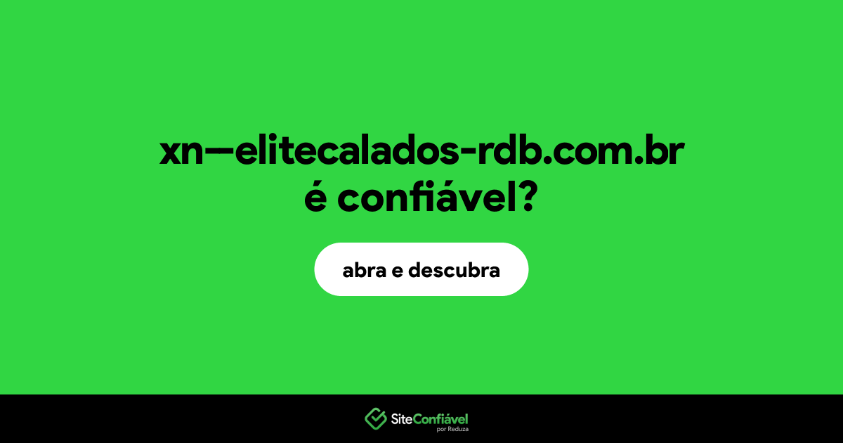 O site xn--elitecalados-rdb.com.br é confiável?