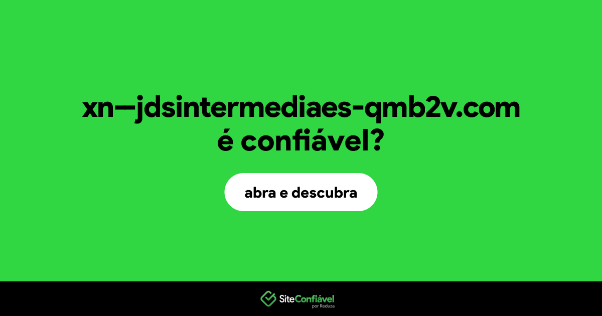 O site xn--jdsintermediaes-qmb2v.com é confiável?