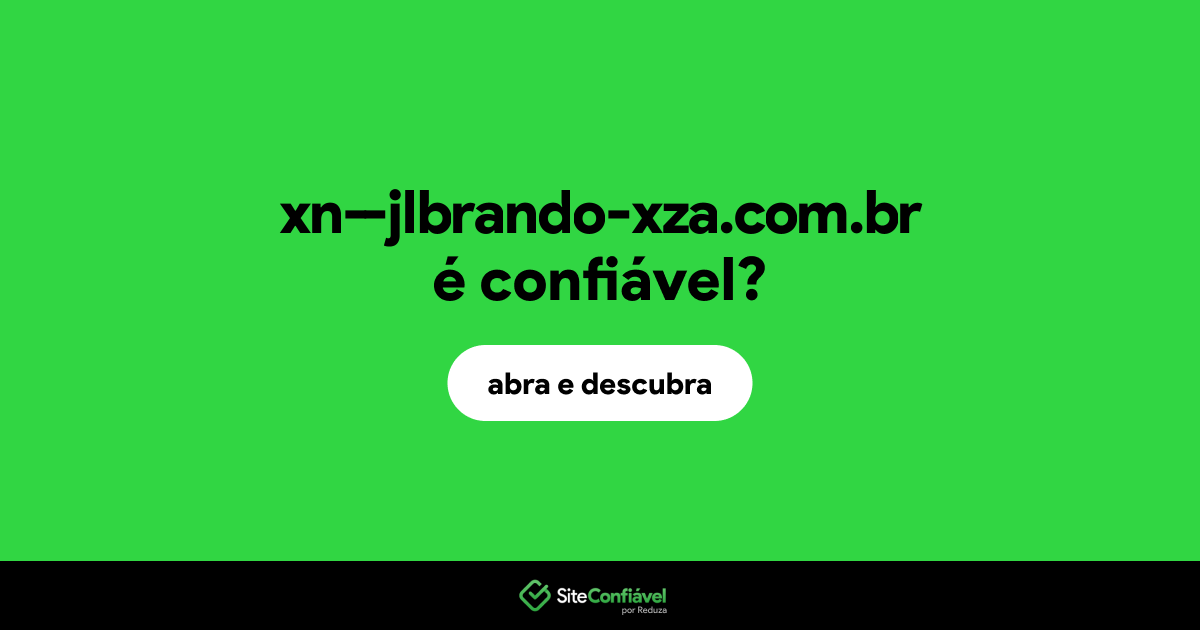 O site xn--jlbrando-xza.com.br é confiável?