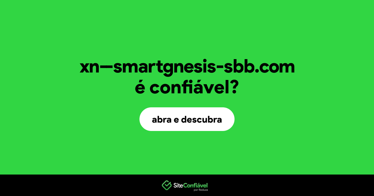 O site xn--smartgnesis-sbb.com é confiável?