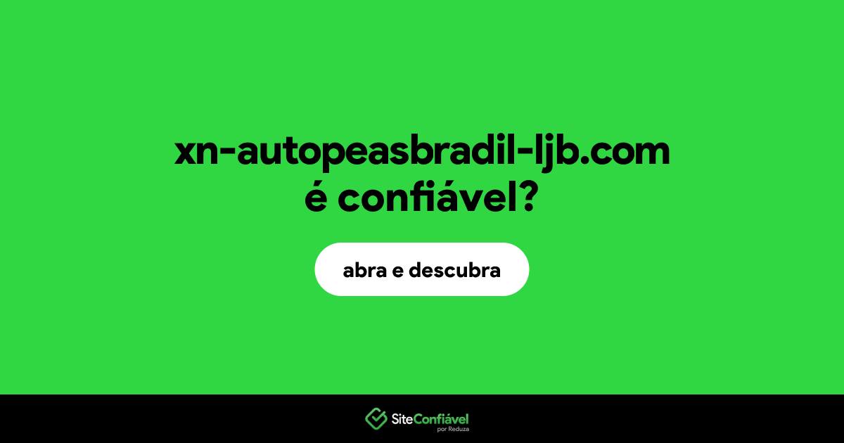 O site xn-autopeasbradil-ljb.com é confiável?
