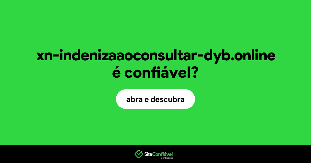 O site xn-indenizaaoconsultar-dyb.online é confiável?