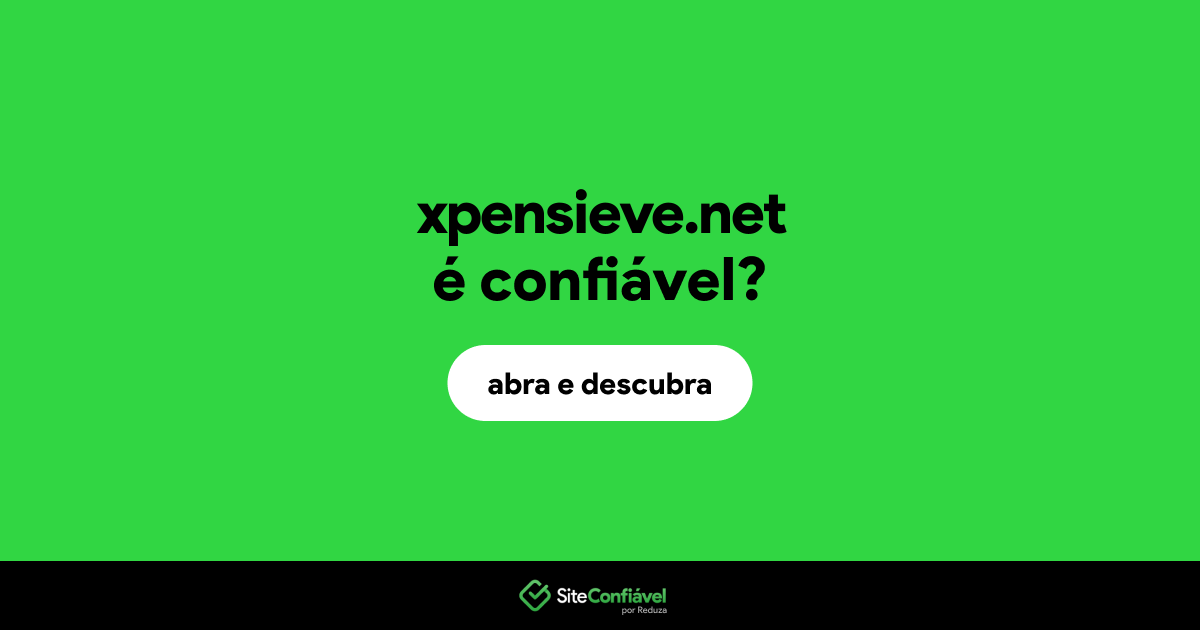 O site xpensieve.net é confiável?