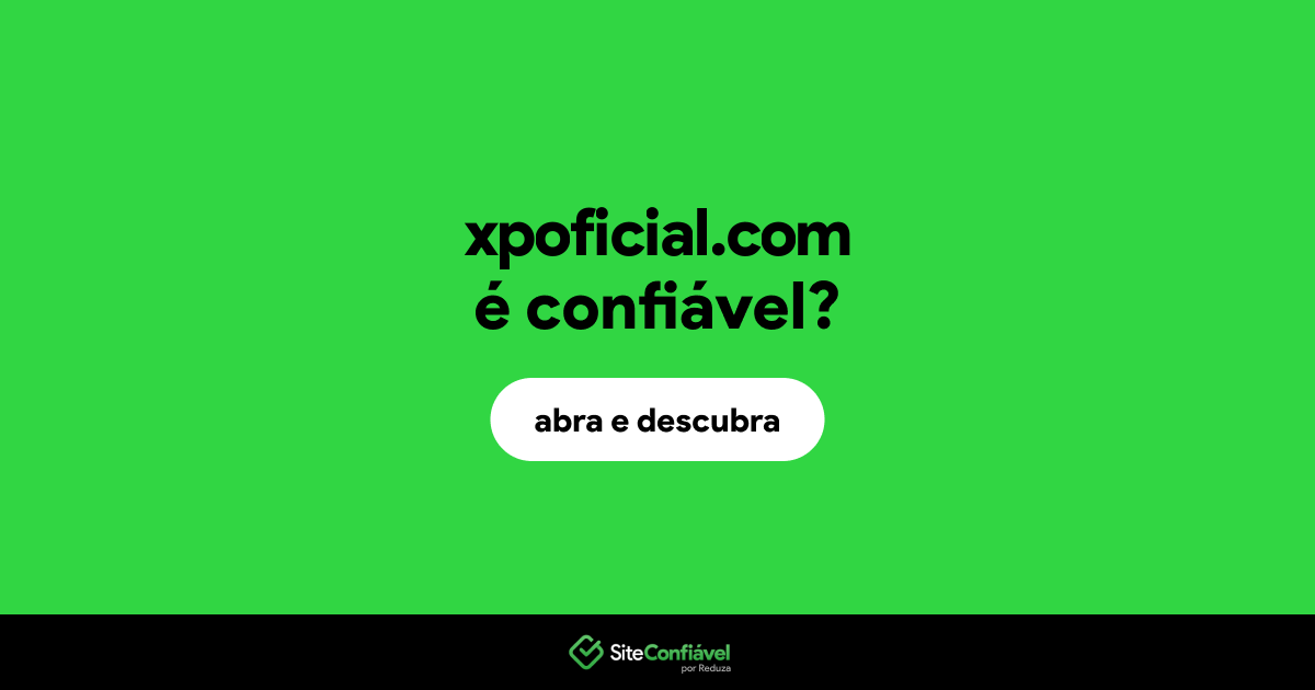 O site xpoficial.com é confiável?