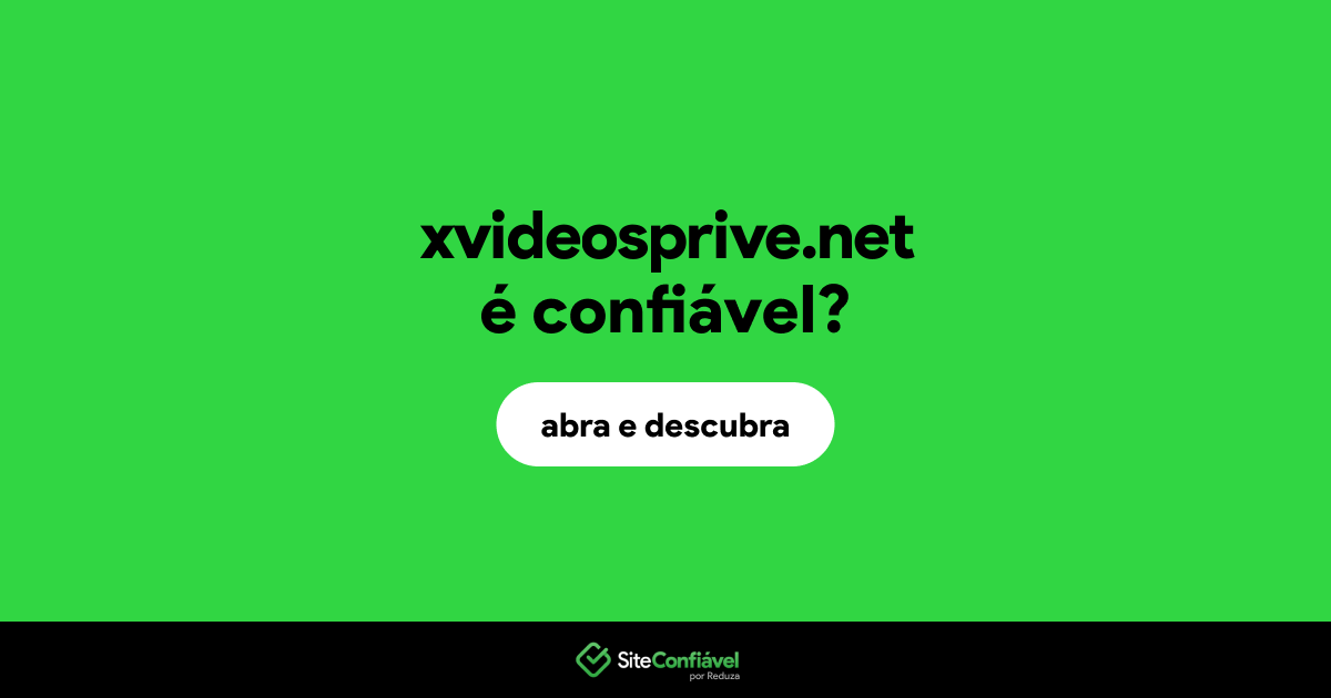 O site xvideosprive.net é confiável?