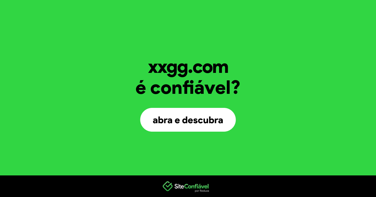 O site xxgg.com é confiável?