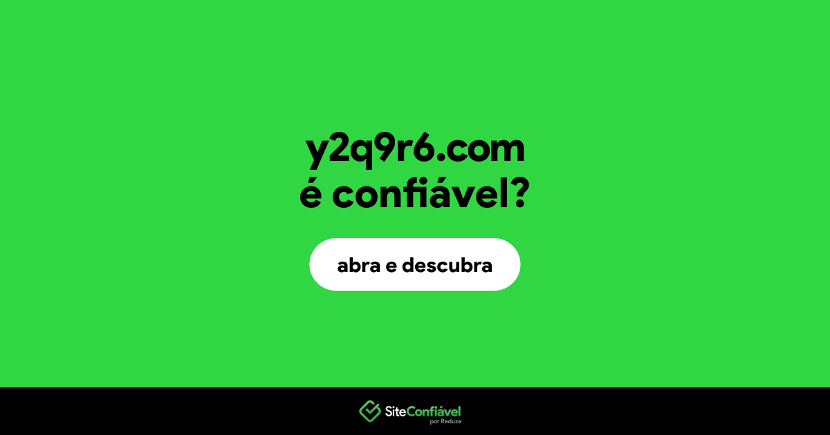 O site y2q9r6.com é confiável?