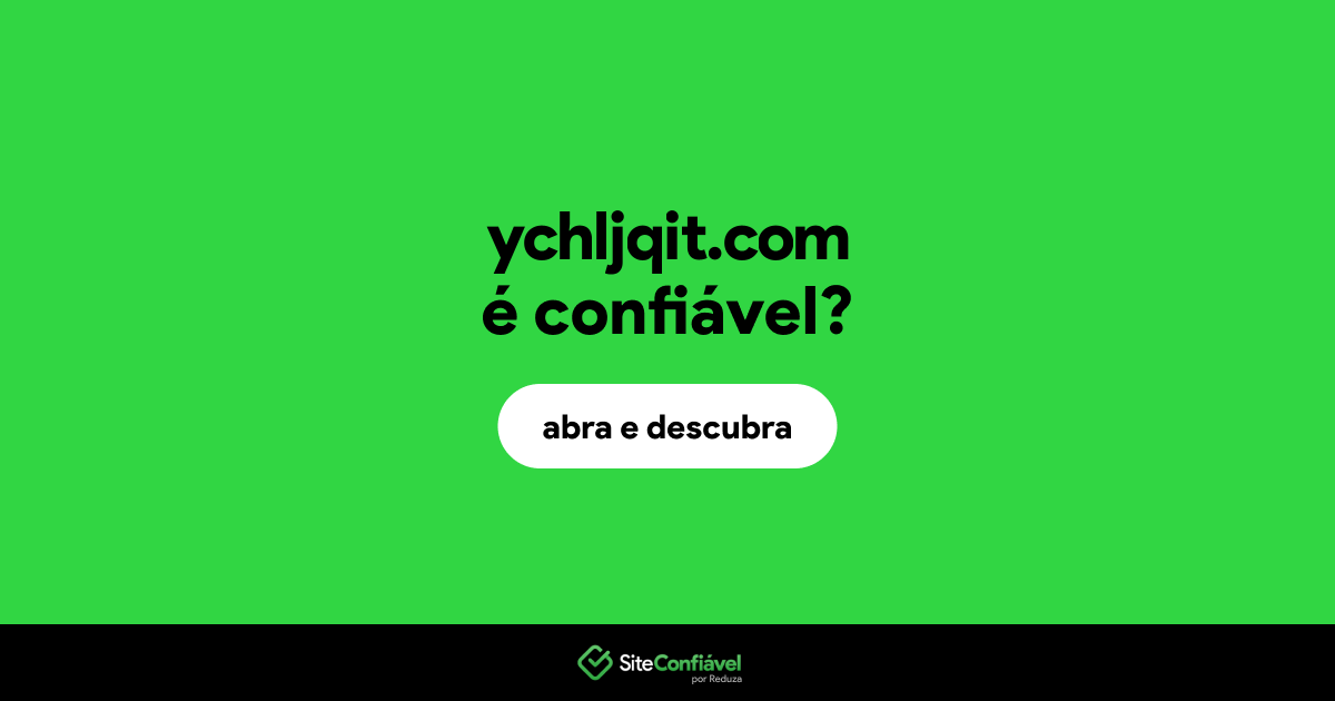 O site ychljqit.com é confiável?