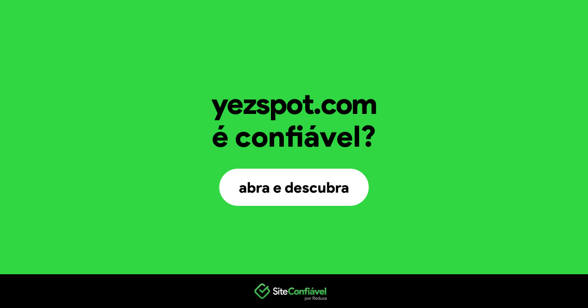 O site yezspot.com é confiável?
