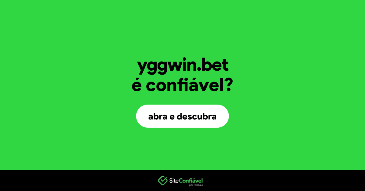 O site yggwin.bet é confiável?