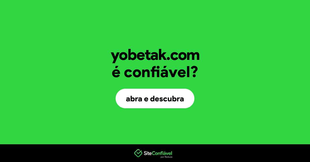O site yobetak.com é confiável?