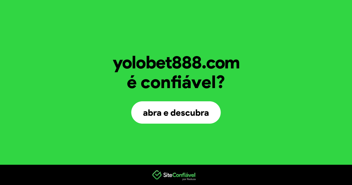 O site yolobet888.com é confiável?