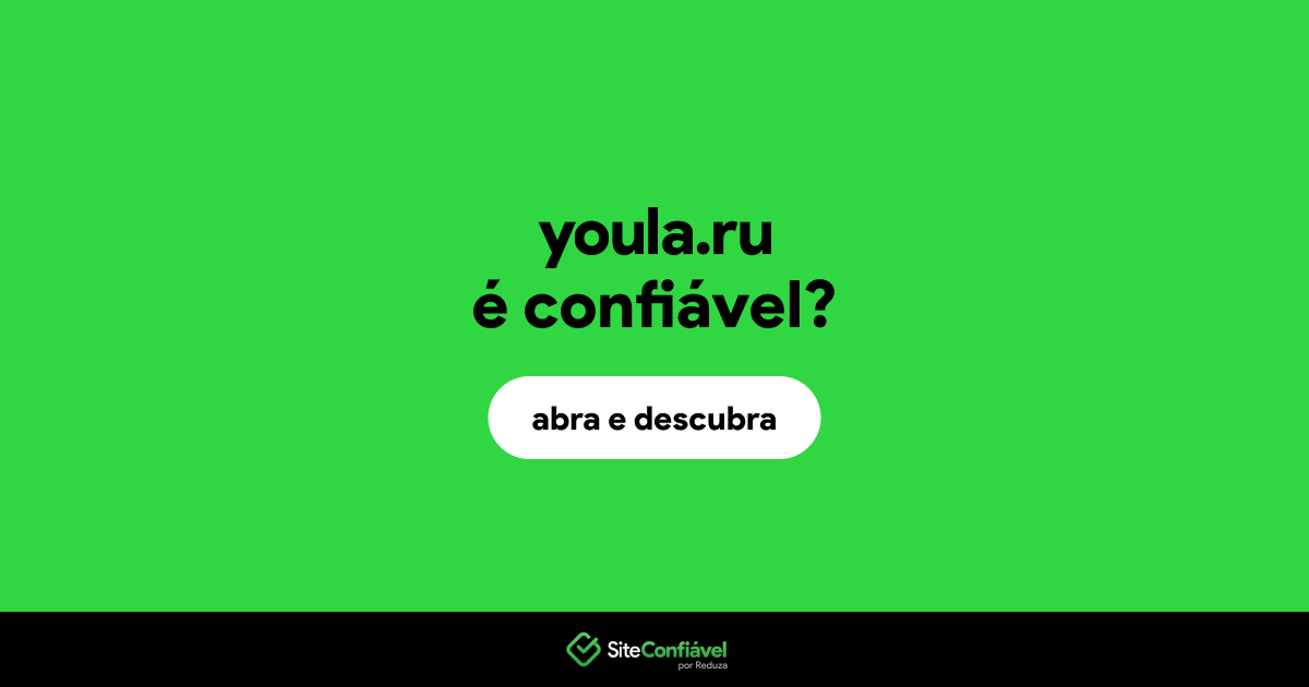 O site youla.ru é confiável?