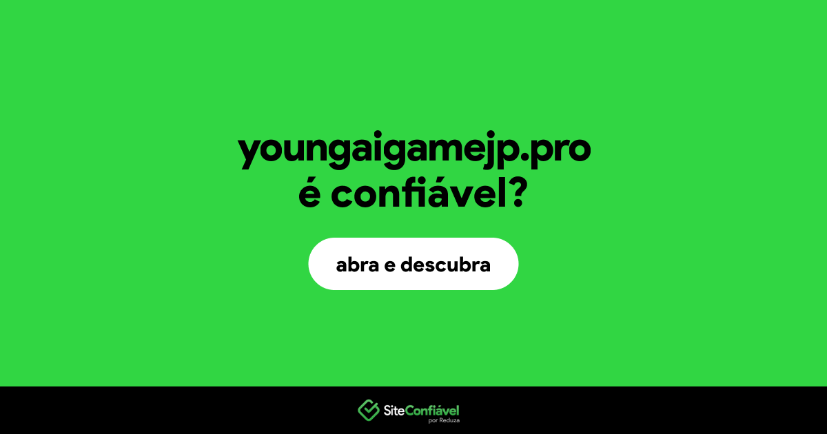 O site youngaigamejp.pro é confiável?