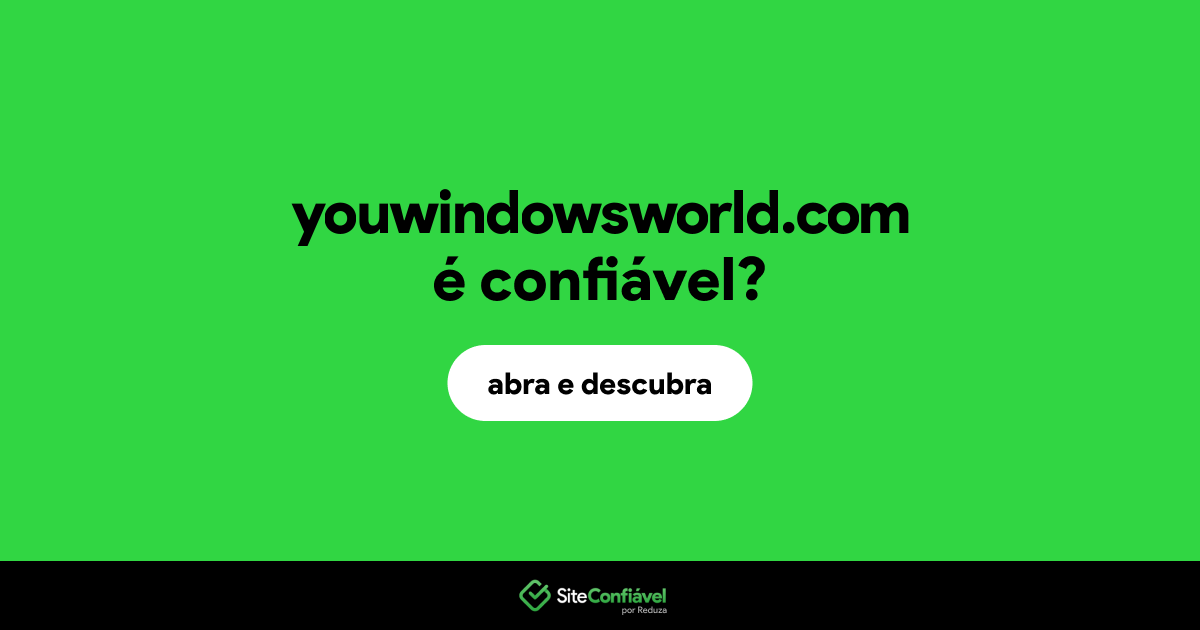 O site youwindowsworld.com é confiável?