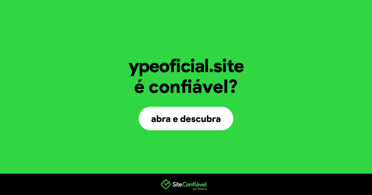 O site ypeoficial.site é confiável?