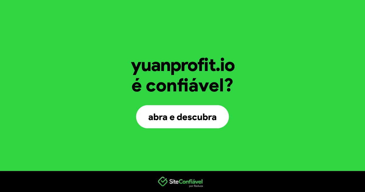 O site yuanprofit.io é confiável?