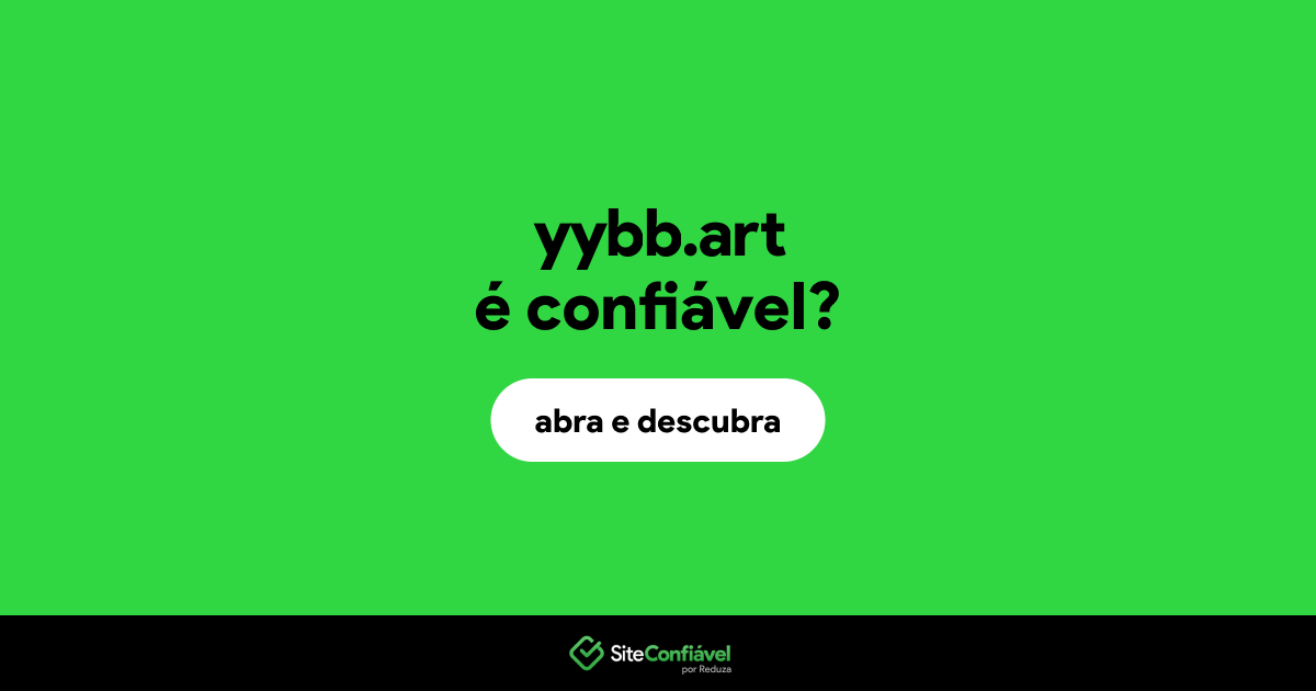 O site yybb.art é confiável?