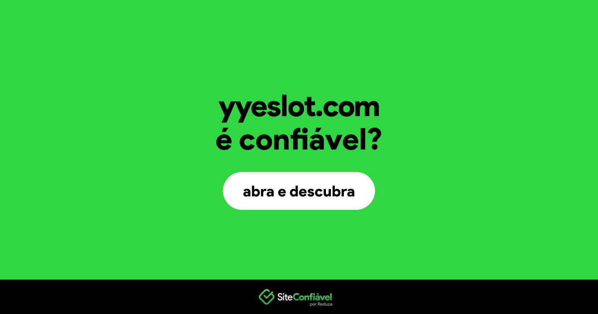 O site yyeslot.com é confiável?