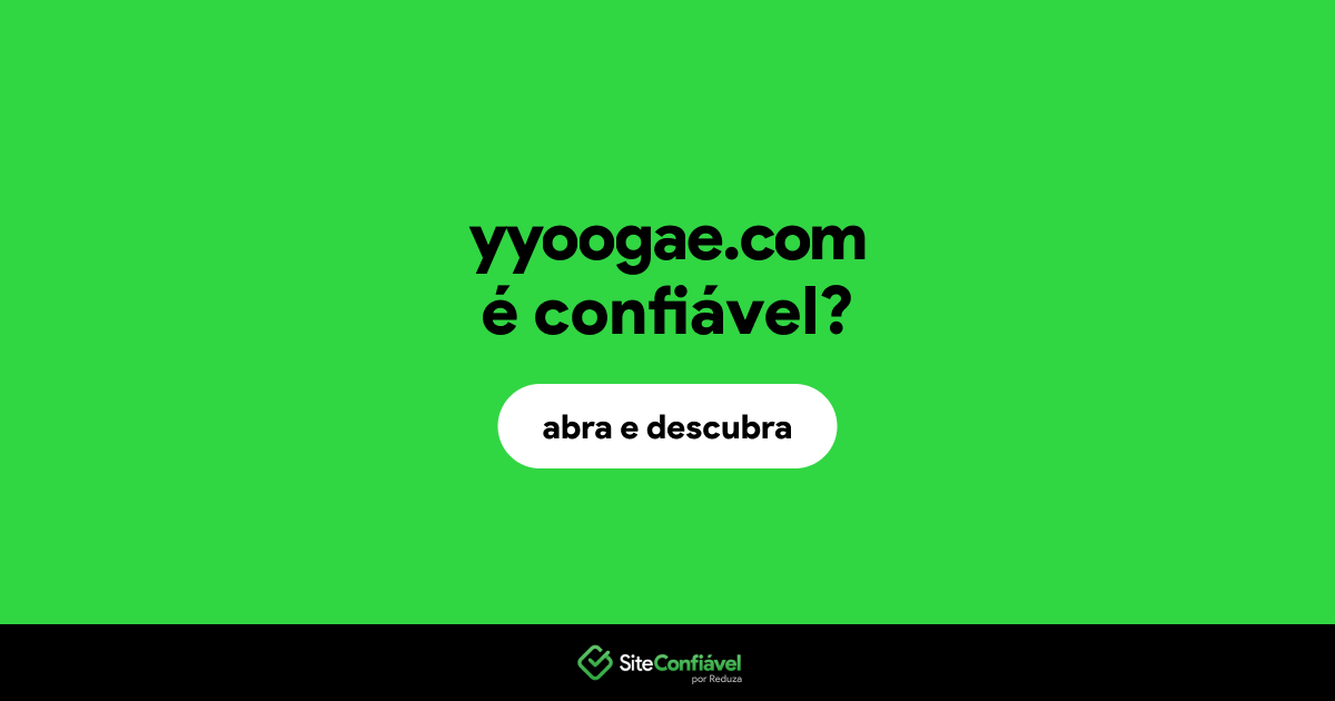 O site yyoogae.com é confiável?