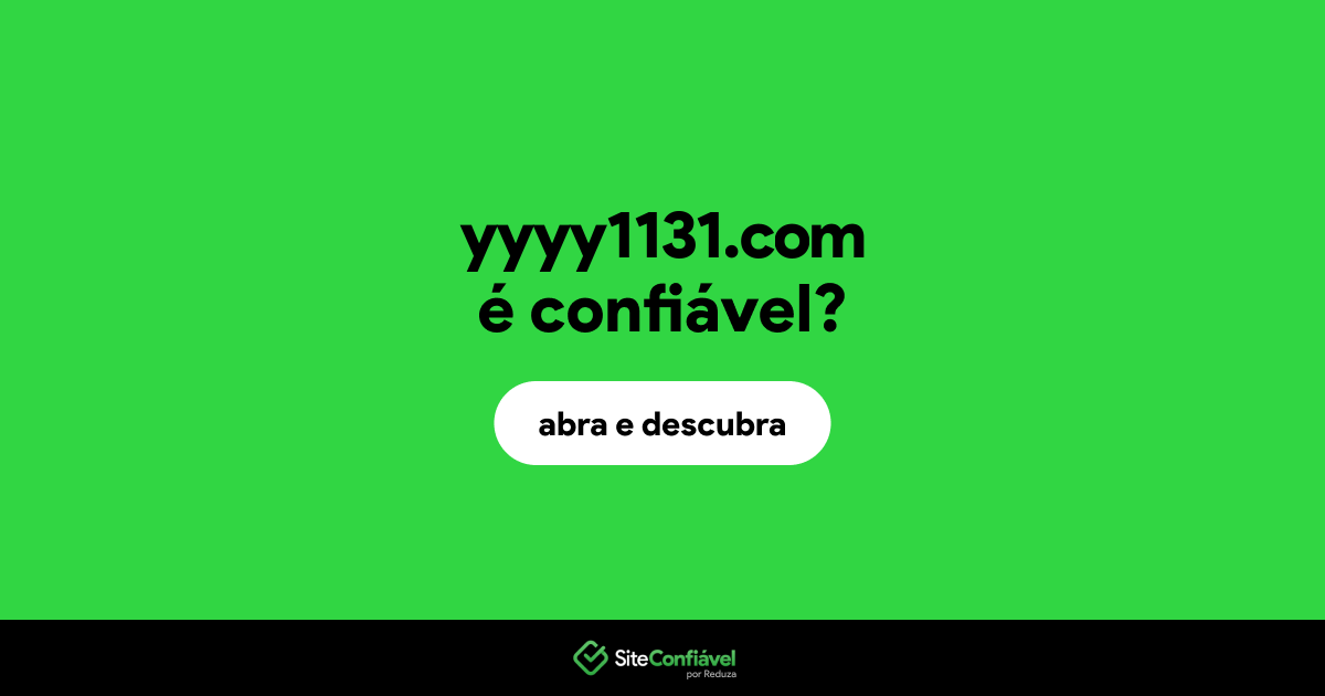O site yyyy1131.com é confiável?