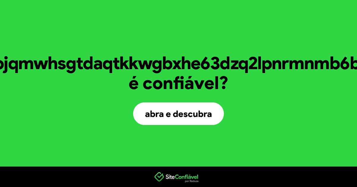O site z4odvem6bfypjqmwhsgtdaqtkkwgbxhe63dzq2lpnrmnmb6bgoafirad.onion é confiável?