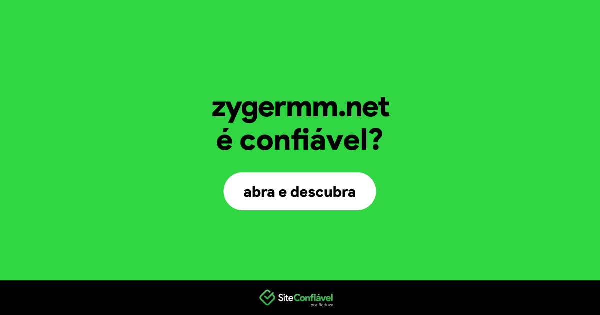 O site zygermm.net é confiável?